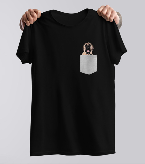 Dog In Your Pocket English Mastiff T-Shirt
