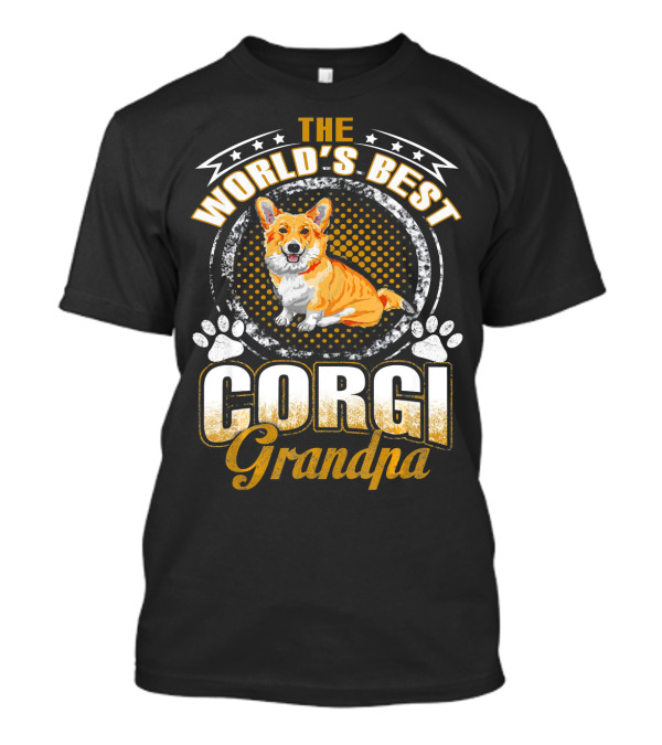 THE WORLD'S BEST CORGI GRANDPA T-Shirt