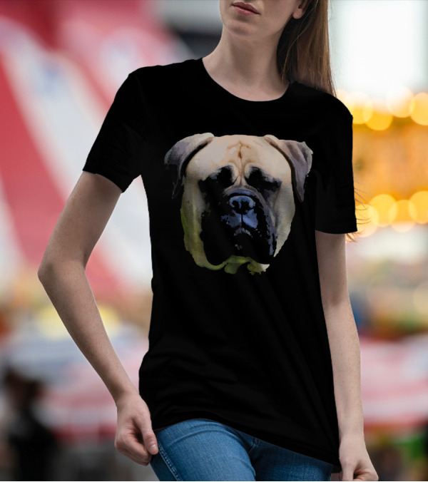Bullmastiff Face T-Shirt