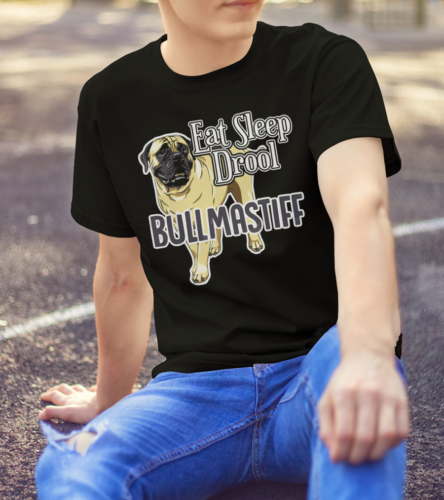 Eat Sleep Drool Bullmastiff T-Shirt