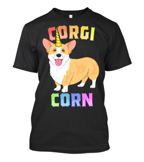 Corgi Corn Corgicorn Unicorn T-Shirt