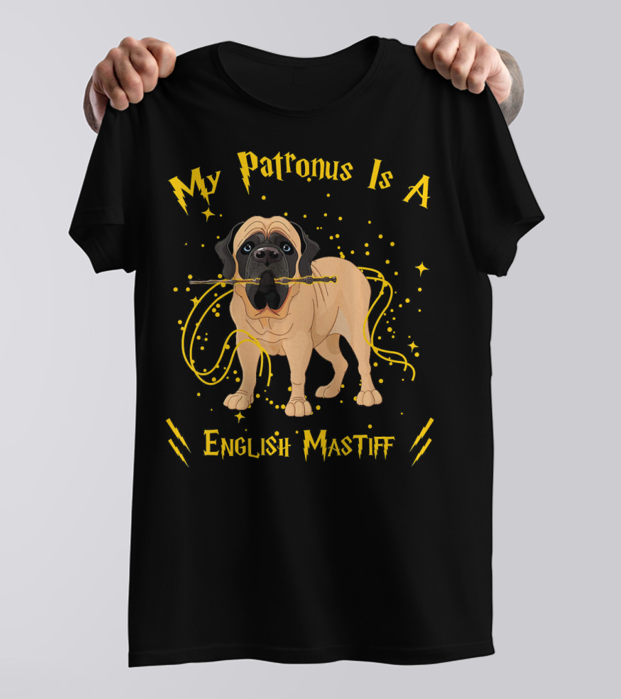 My Patronus Is A English Mastiff Dog T-Shirt