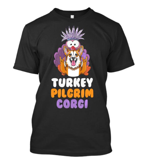 TURKEY PILGRIM CORGI T-Shirt