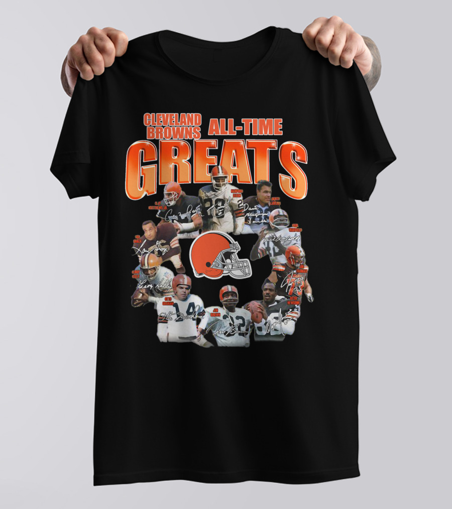 Cleveland Browns All-Time Greats T-Shirt