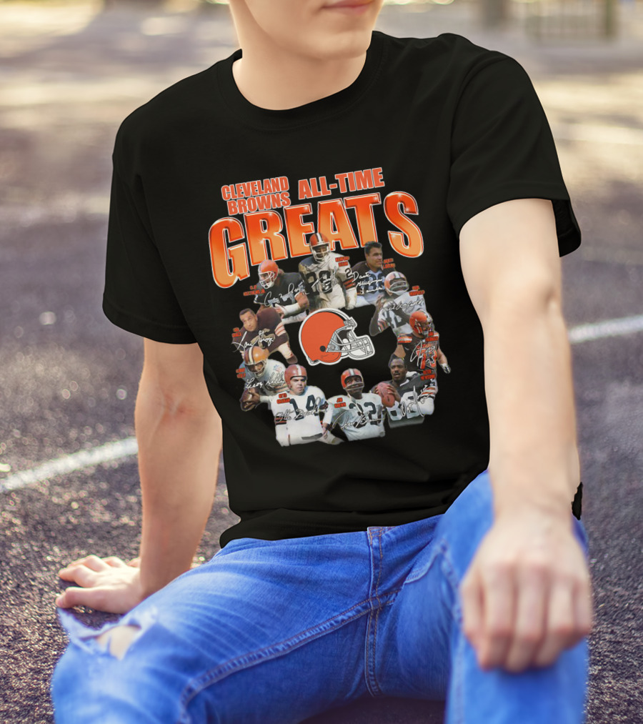 Cleveland Browns All-Time Greats T-Shirt