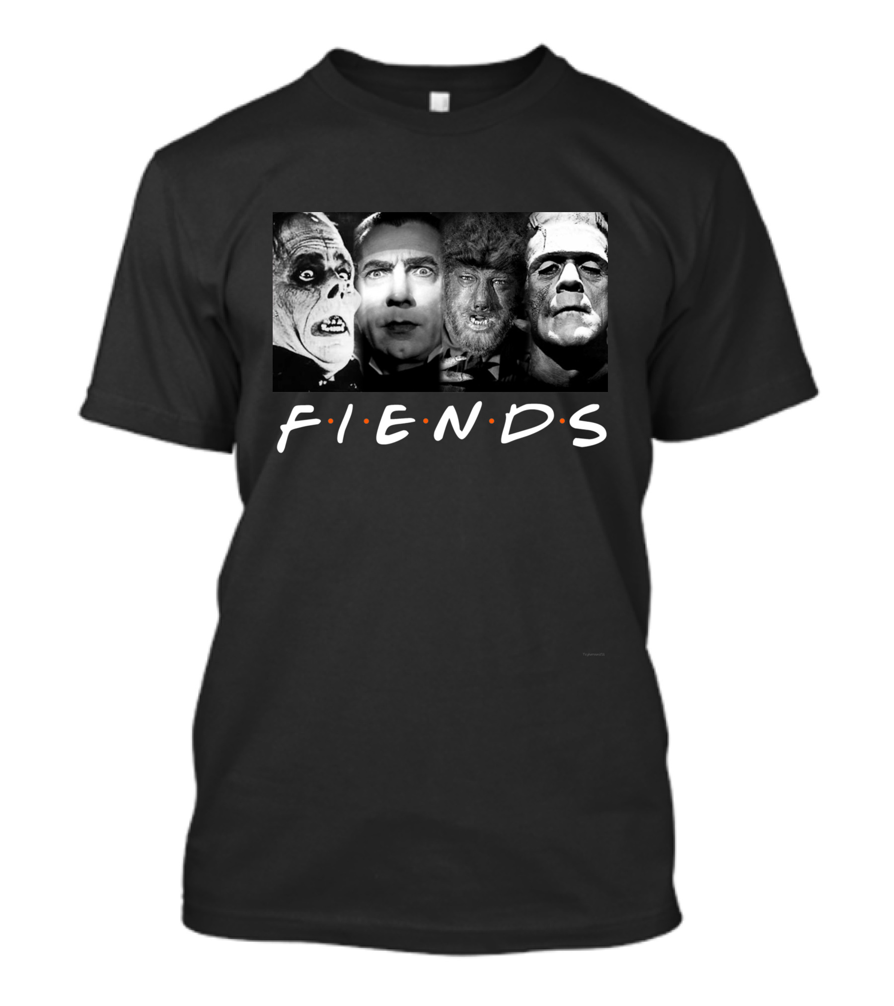FIENDS Essential Classic Horror Movie Monsters T-Shirt