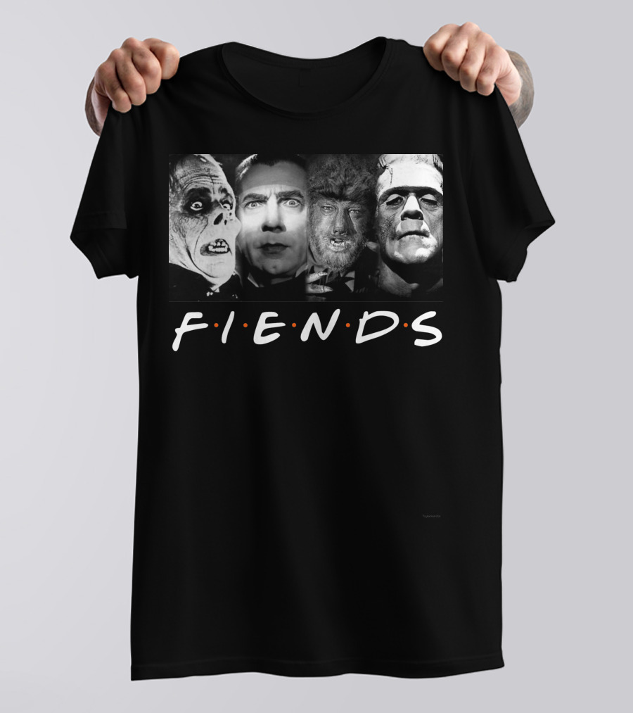 FIENDS Essential Classic Horror Movie Monsters T-Shirt