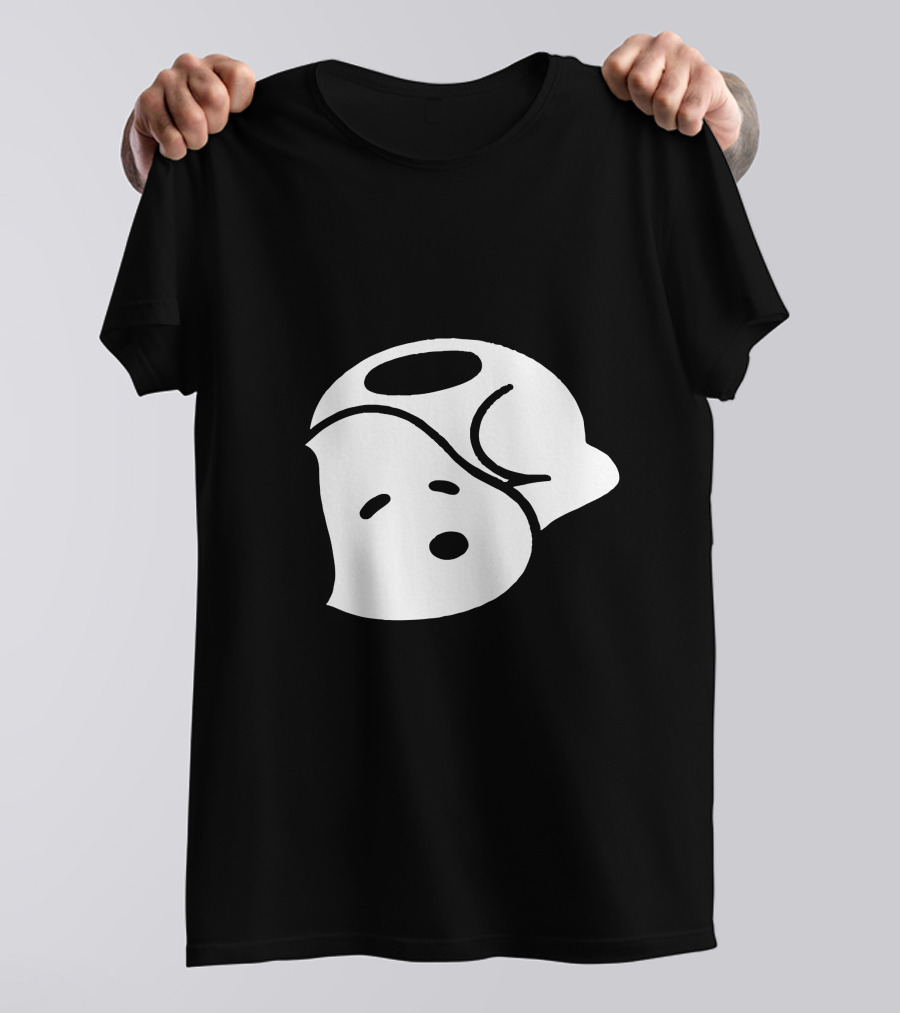 Baby Snoopy Sleeping Peanuts Character T-Shirt