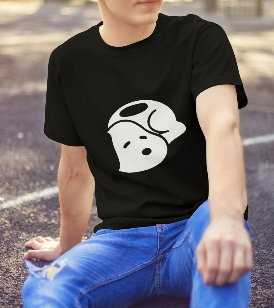 Baby Snoopy Sleeping Peanuts Character T-Shirt