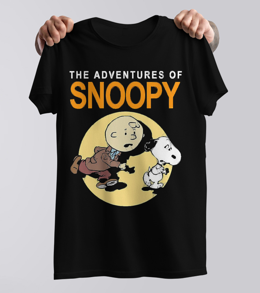THE ADVENTURES OF TIN TIN AND SNOOPY T-Shirt