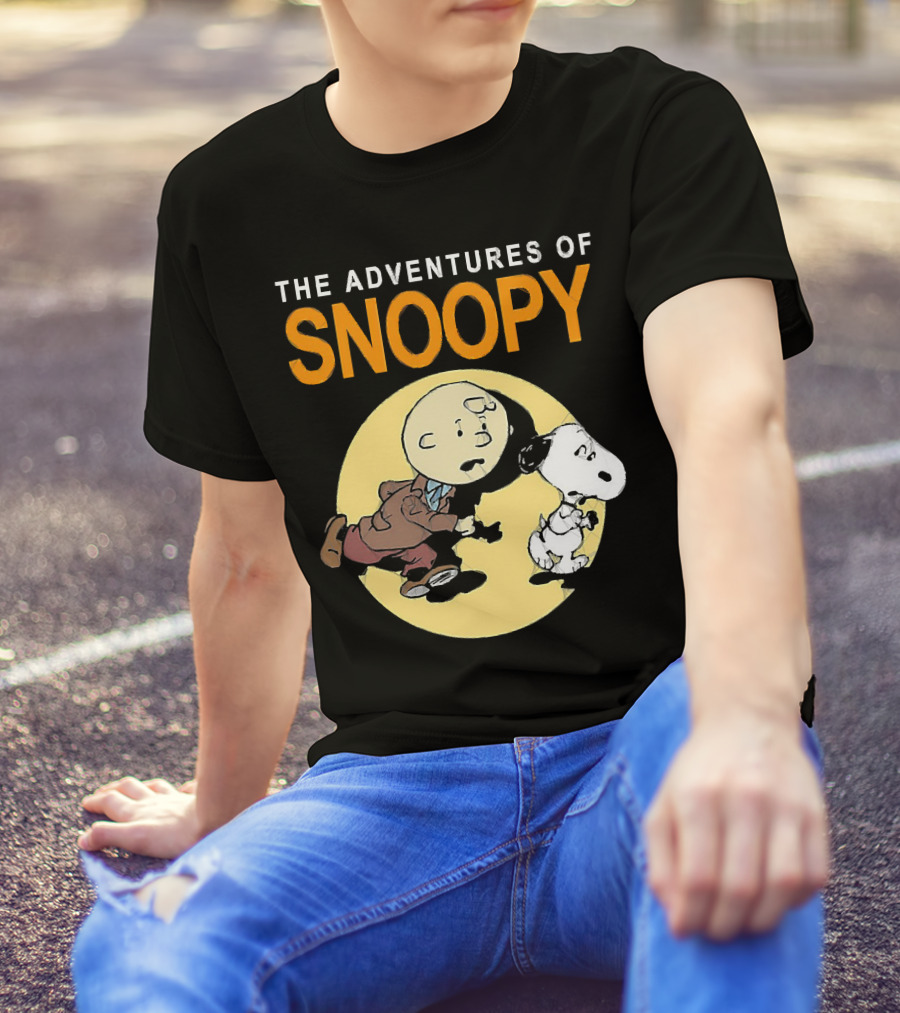 THE ADVENTURES OF TIN TIN AND SNOOPY T-Shirt