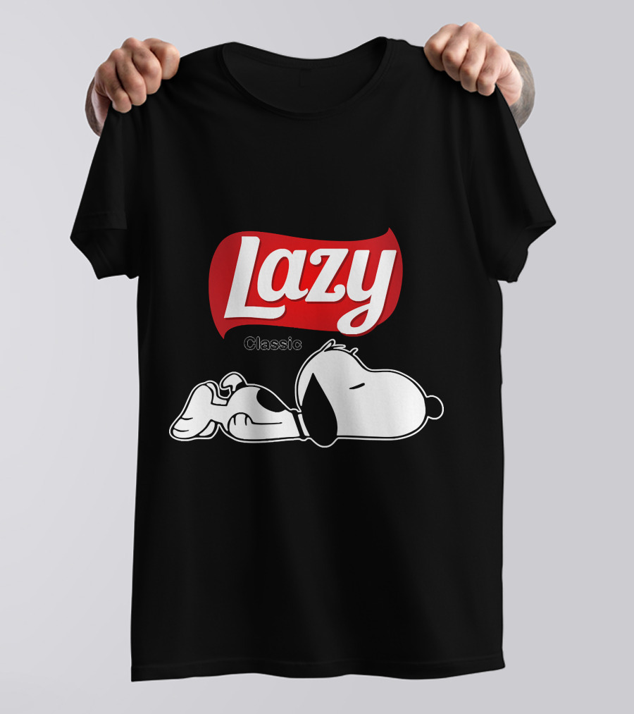 Lazy Classic Snoopy T-Shirt