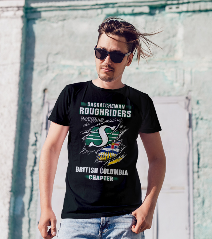 Saskatchewan Roughriders Territory British Columbia Chapter T-Shirt