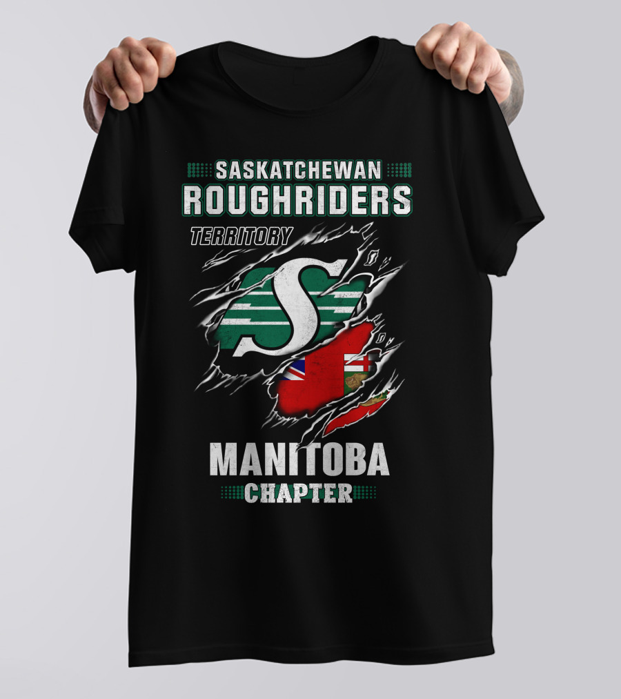 Saskatchewan Roughriders Territory Manitoba Chapter T-Shirt