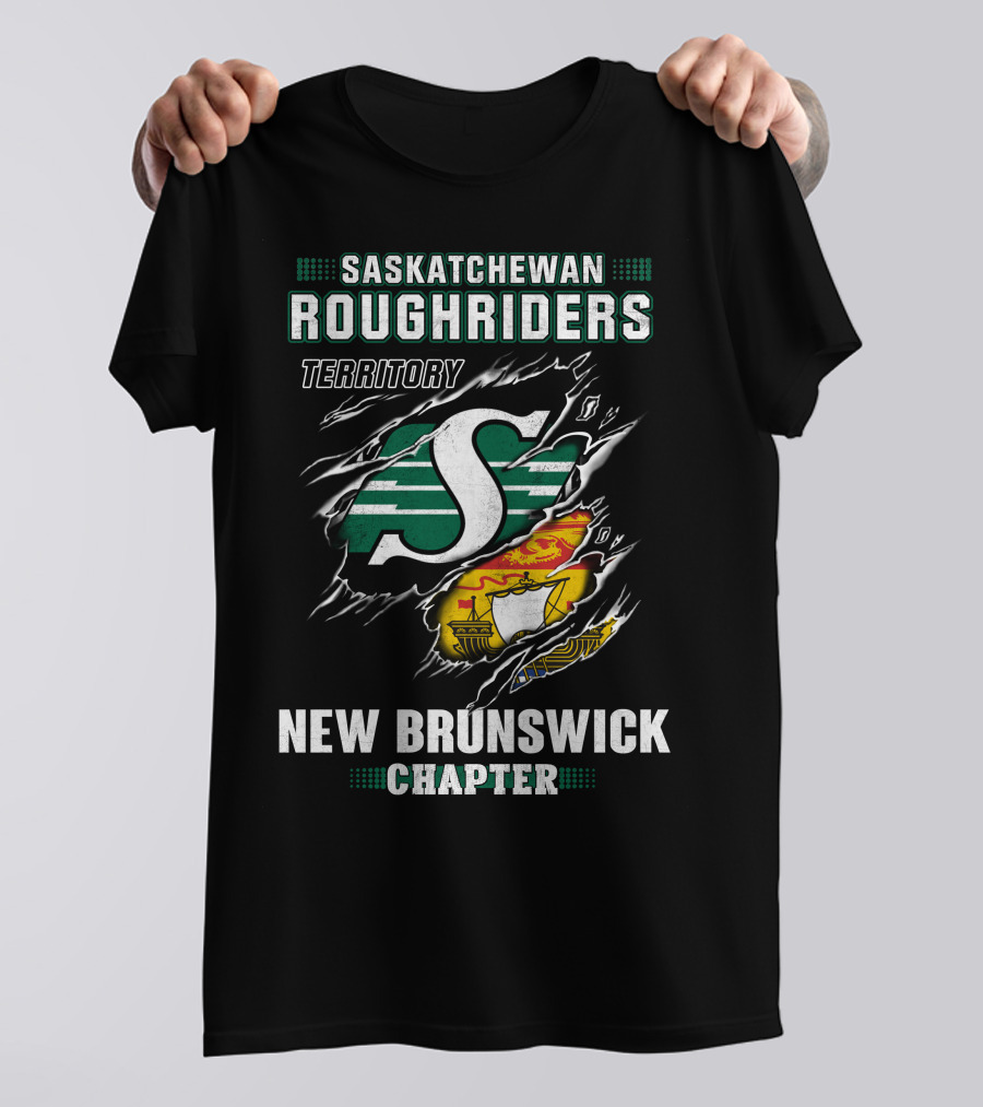 Saskatchewan Roughriders Territory New Brunswick Chapter T-Shirt