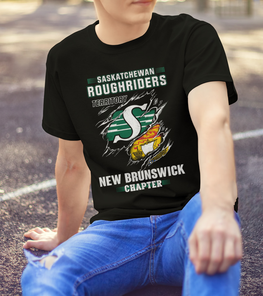 Saskatchewan Roughriders Territory New Brunswick Chapter T-Shirt