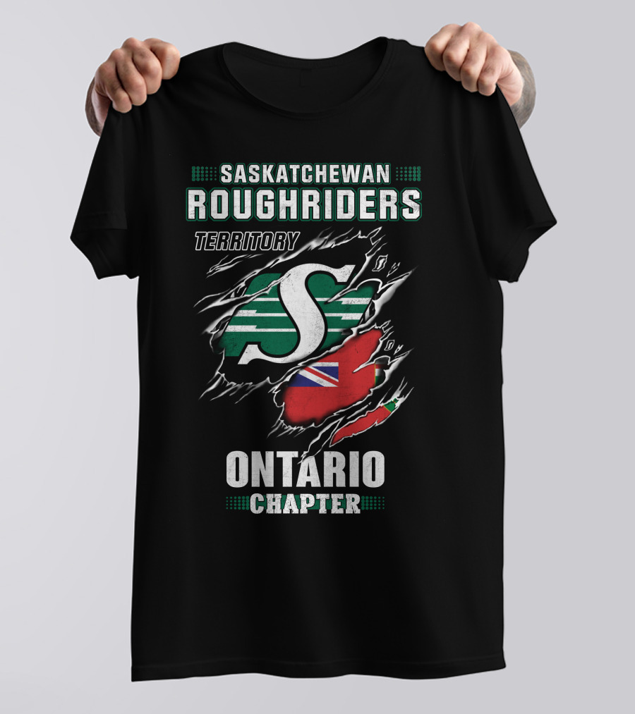 Saskatchewan Roughriders Territory Ontario Chapter T-Shirt