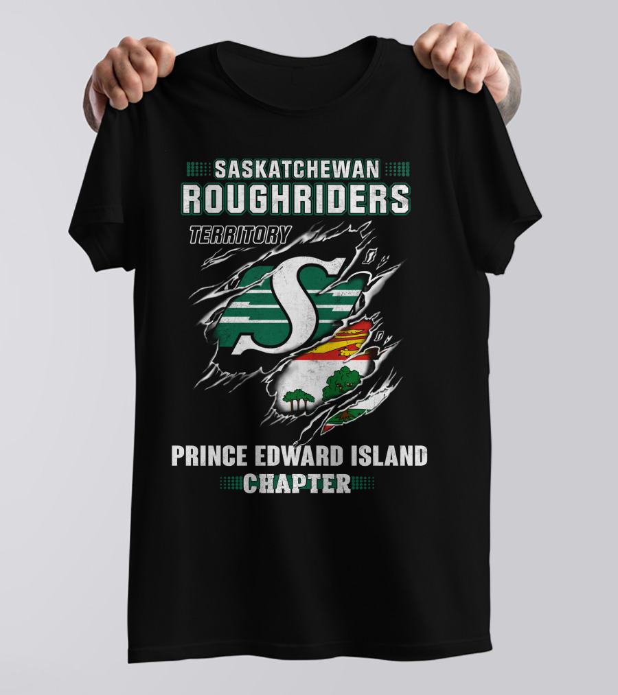 Saskatchewan Roughriders Territory Prince Edward Island Chapter T-Shirt
