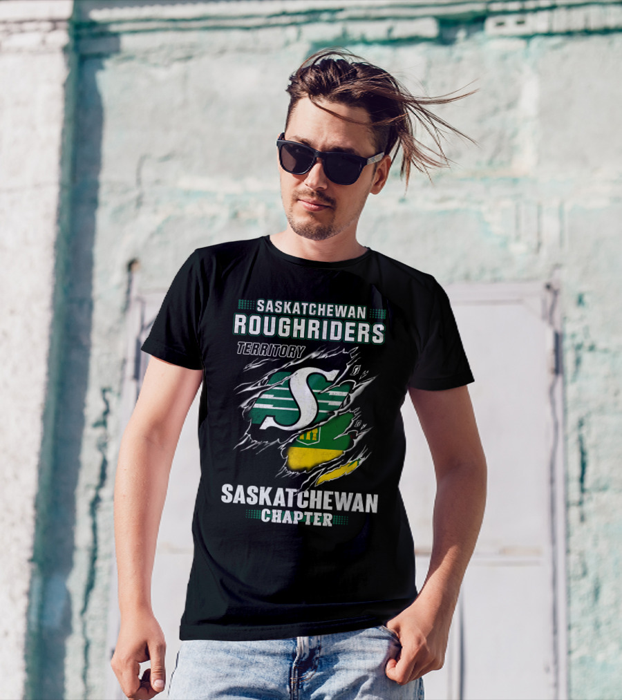 Saskatchewan Roughriders Territory Saskatchewan Chapter T-Shirt