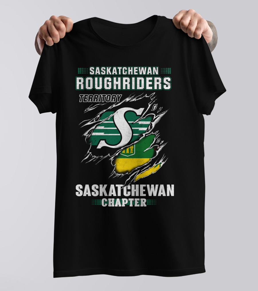 Saskatchewan Roughriders Territory Saskatchewan Chapter T-Shirt