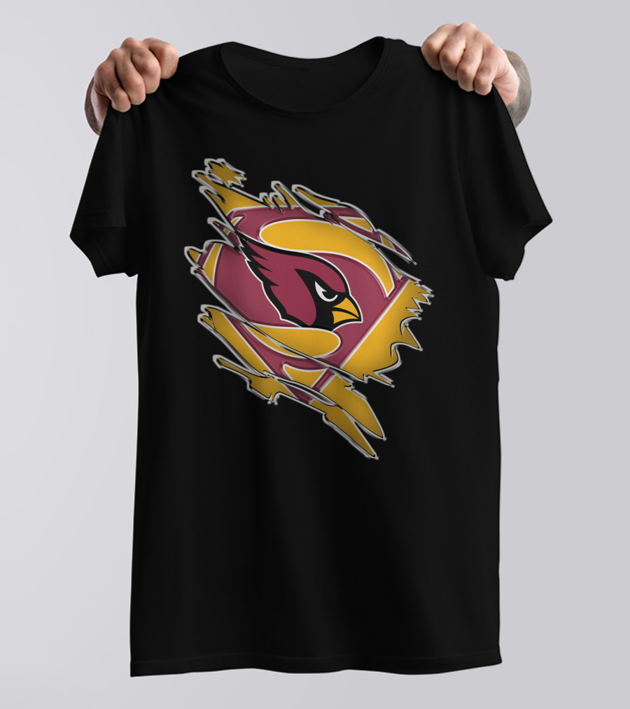 Cardinals Super Hero Emblem Display T-Shirt