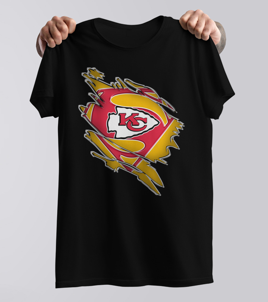 Kansas City Chiefs Super Logo Emblem T-Shirt