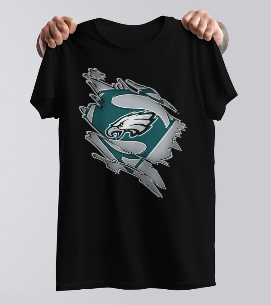 Philadelphia Eagles Super Logo Emblem T-Shirt