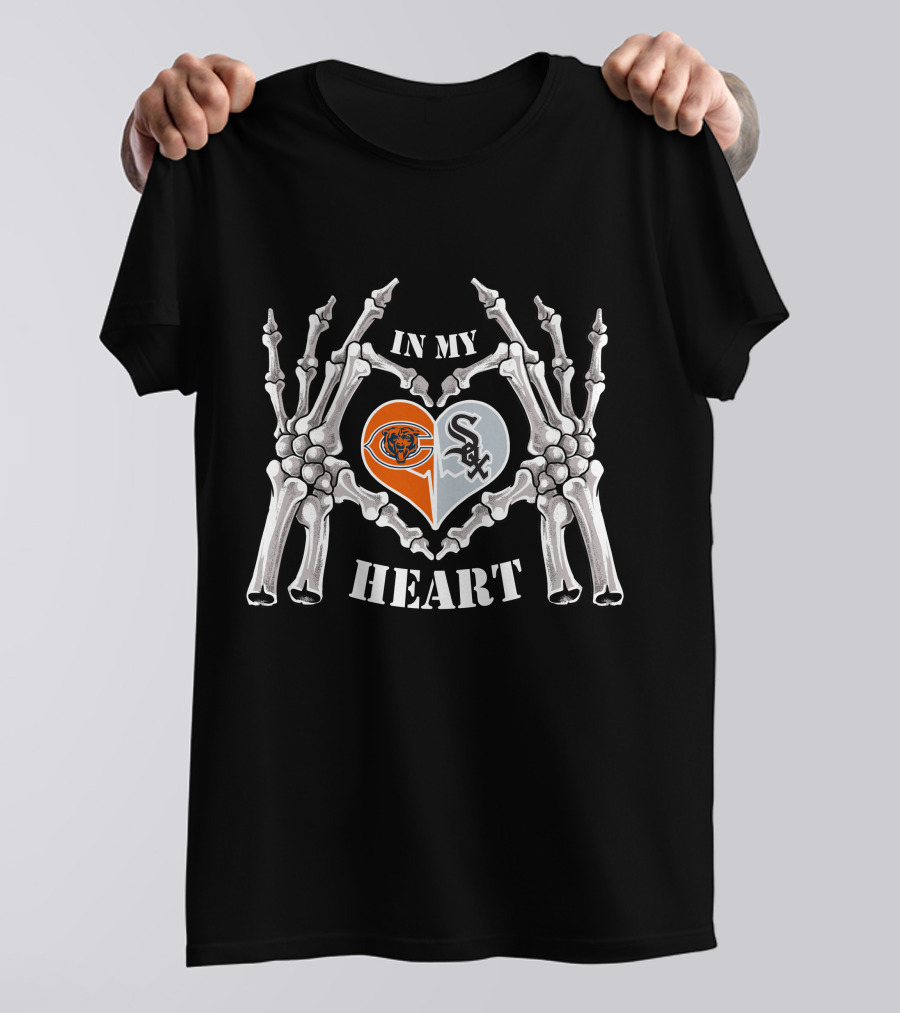 Bears White Sox In My Heart T-Shirt