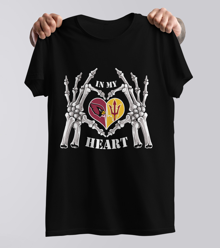 Cardinals Arizona State In My Heart T-Shirt