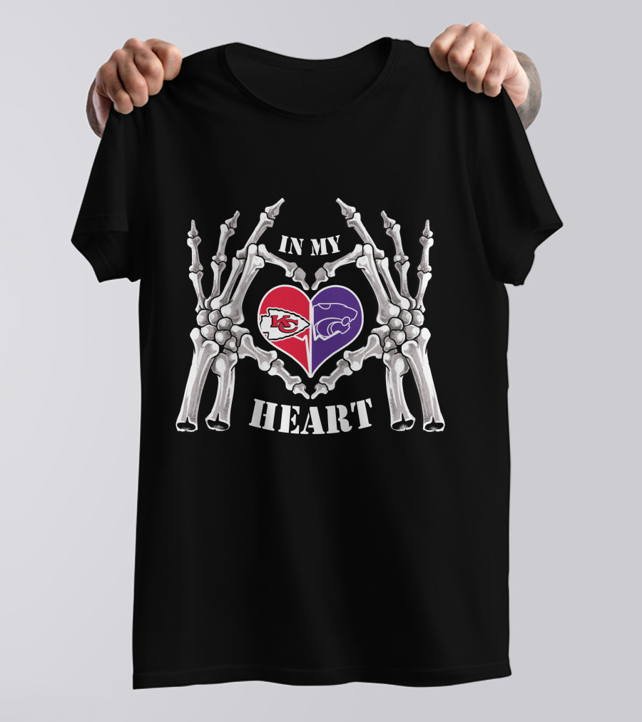 Chiefs Wildcats In My Heart T-Shirt