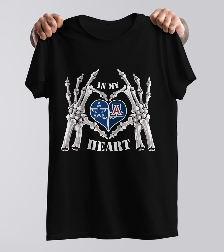 In My Heart Cowboys Wildcats T-Shirt