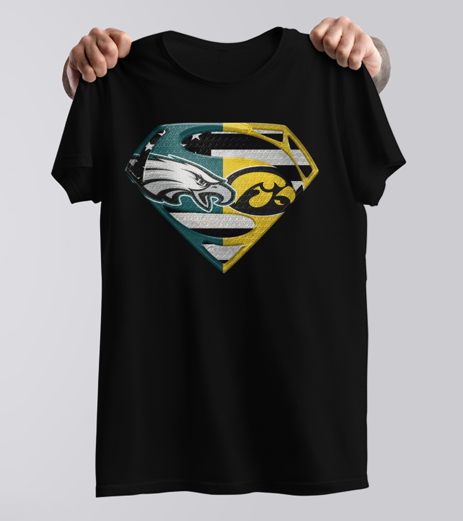 Philadelphia Eagles Iowa Hawkeyes Spm 9 Super T-Shirt