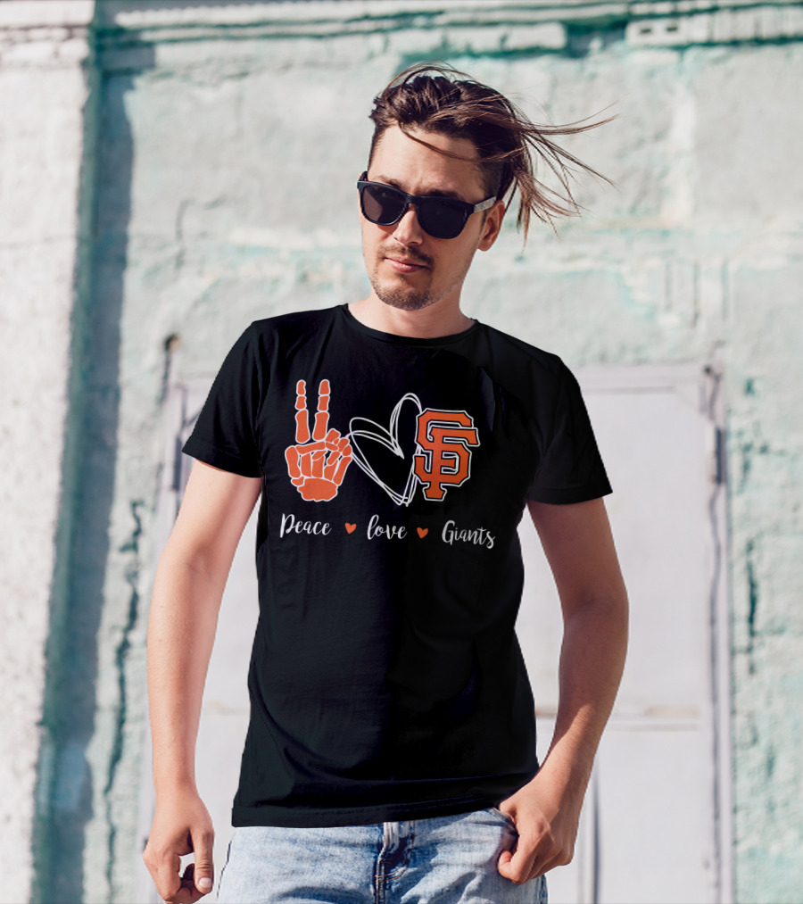 Peace Love San Francisco Giants T-Shirt