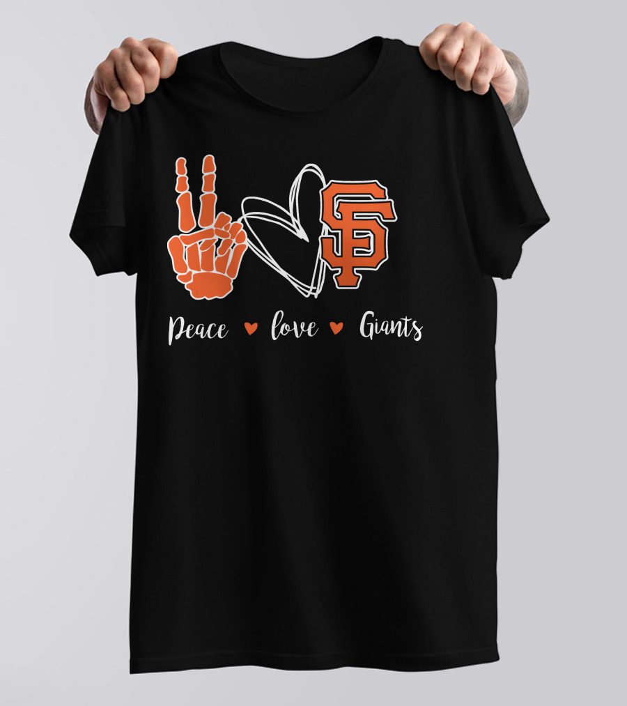 Peace Love San Francisco Giants T-Shirt