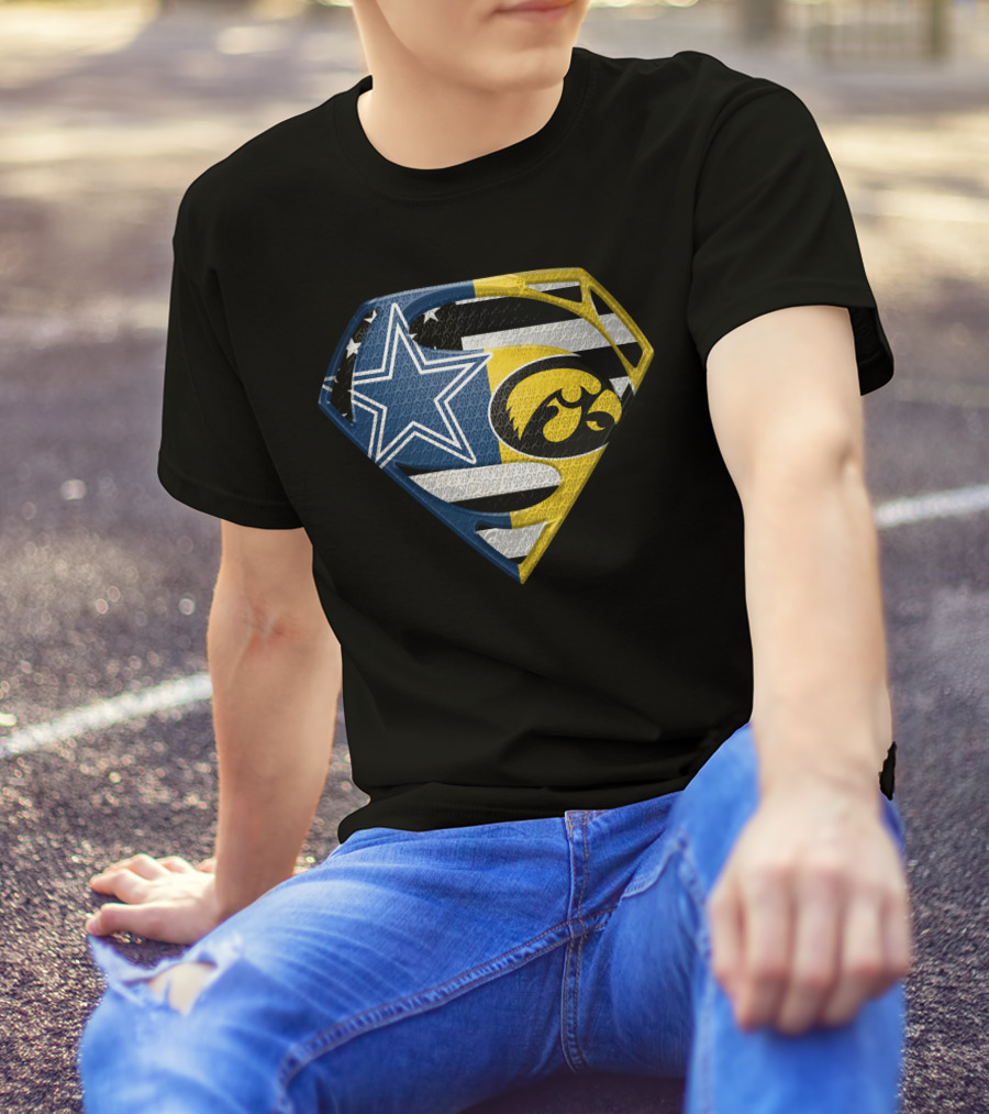 Cowboys Wildcats Superman Iowa T-Shirt