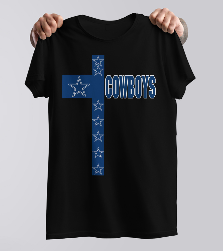 Cowboys Star Cross T-Shirt