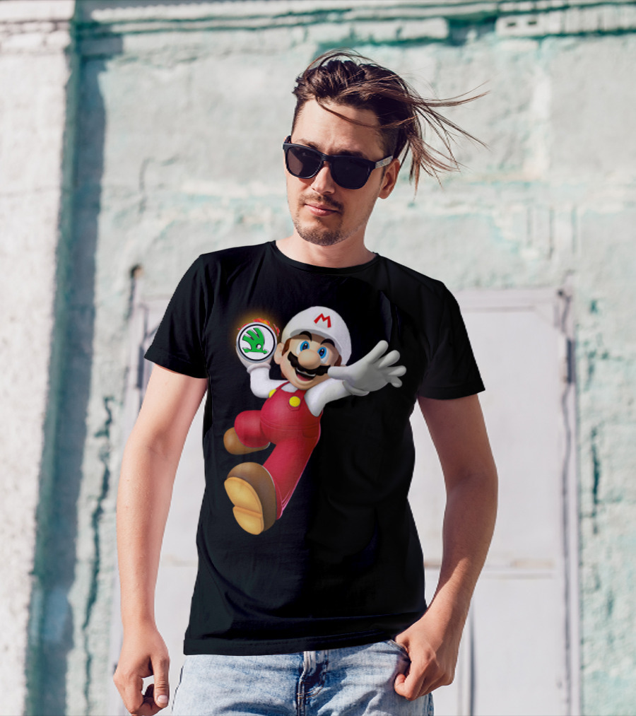 Mario Holding SKODA Emblem T-Shirt