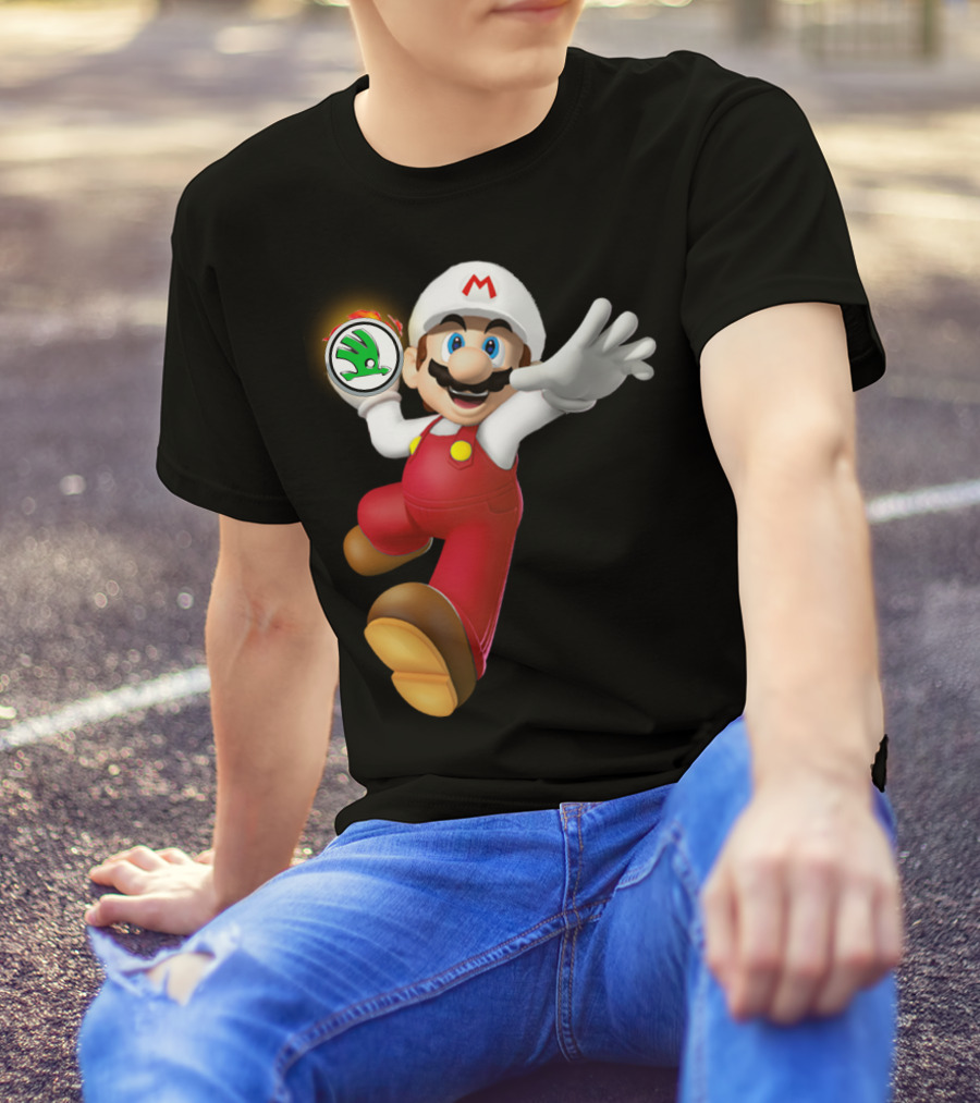 Mario Holding SKODA Emblem T-Shirt