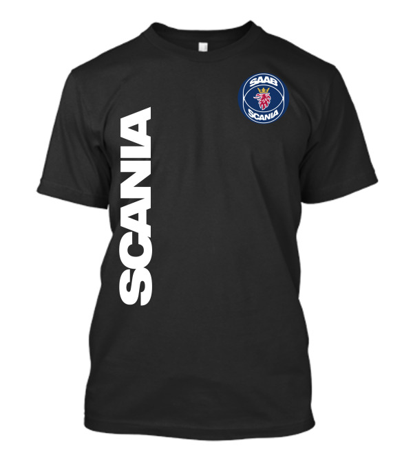 SCANIA SAAB Heritage Lion Emblem T-Shirt