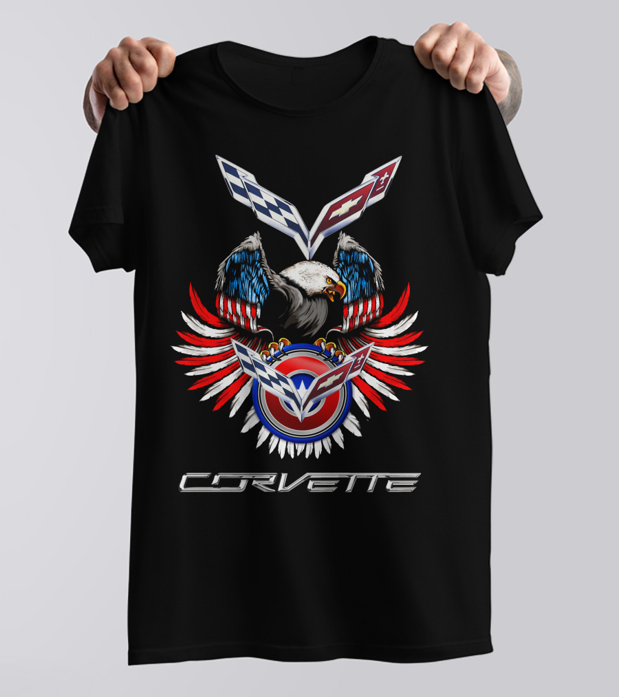 CORVETTE C7 American Eagle Emblem T-Shirt