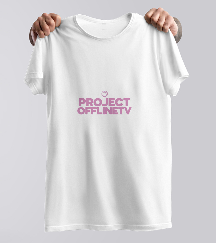 Project OfflineTV Logo Brodin T-Shirt