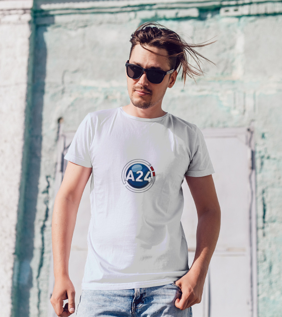 A24mea24 Blue Sphere T-Shirt