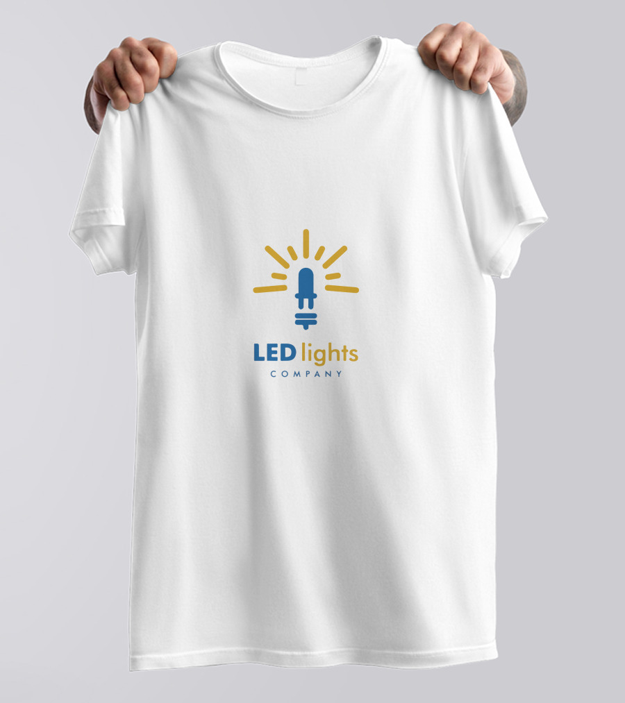 LED Lights Company Bright Bulb T-Shirt