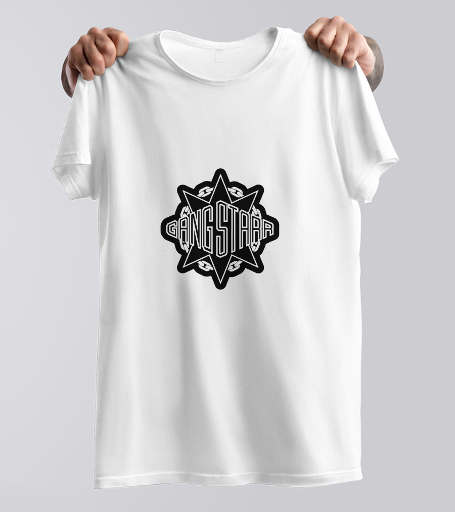 Gangstarr Logo Iconic Hip Hop Duo T-Shirt
