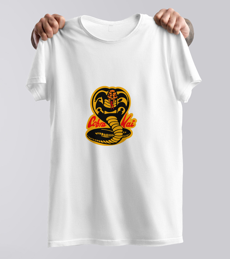 Cobra Kai Classic Cobra Snake Emblem T-Shirt