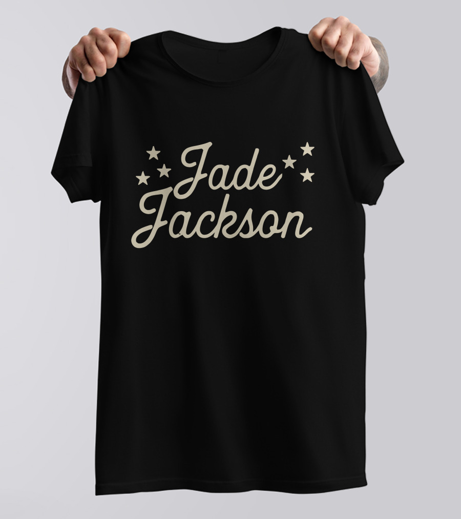 Jade Jackson Stars Script Merch T-Shirt
