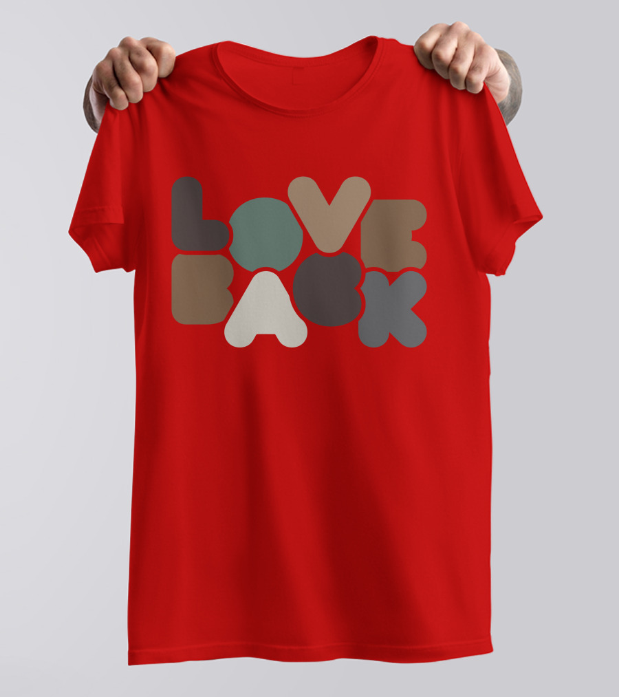 LOVE BACK Why Don’t We Music Merch Store T-Shirt