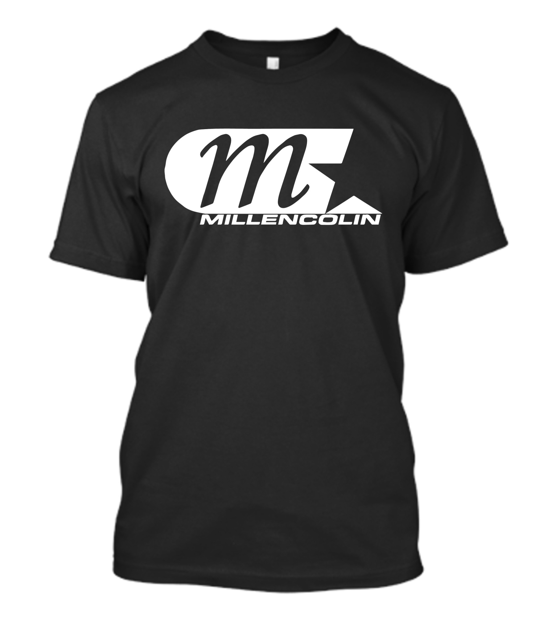 Millencolin M Star Logo Merch Black White Branding T-Shirt