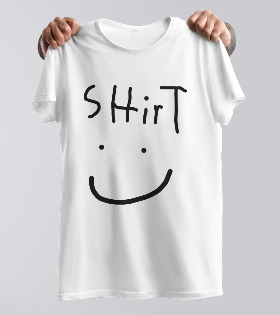 Sodapoppin Merch Smiley Shirt Text With Face Drawing T-Shirt