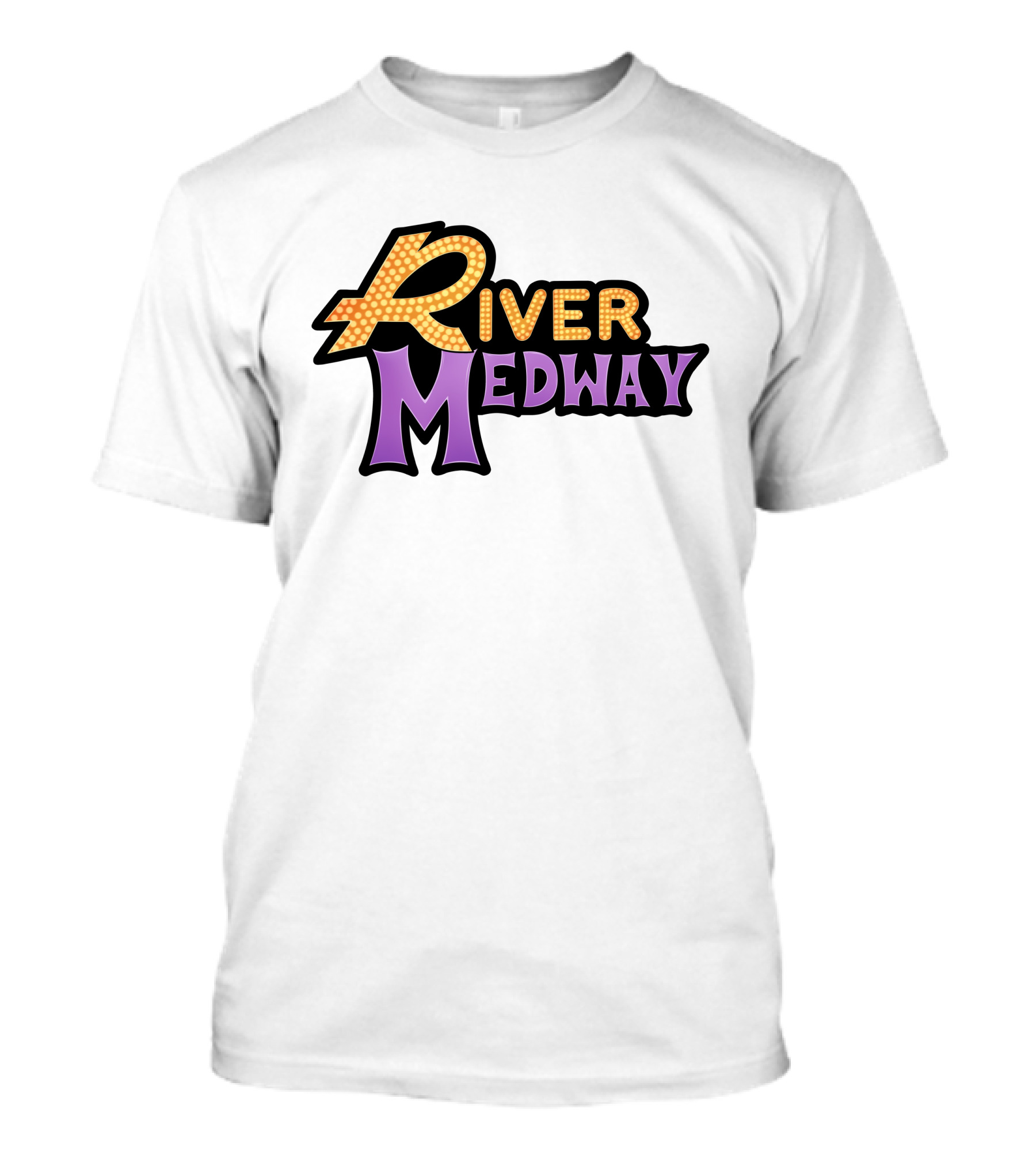 River Medway Merch Shop Bold Lettering T-Shirt